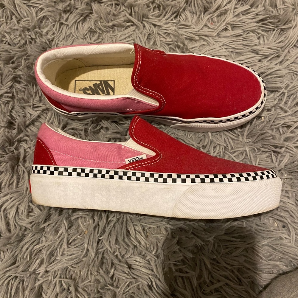 sold out slip on platform vans